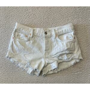 We The Free Womens Denim Shorts Size 26